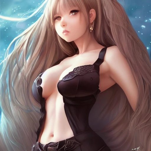 Art By Artgerm Art Station Busty Enormous Breasts Fantasy G Arthub Ai