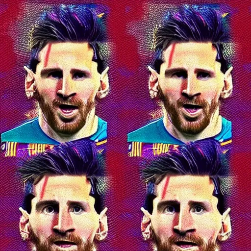 Messi Trippy Arthub Ai