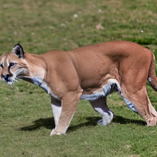 Combina Un Puma Andino Con Plumas Negras De Pelaje Arthub Ai