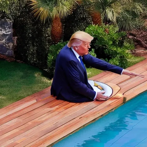 Trump Tomando Sol Arthub Ai