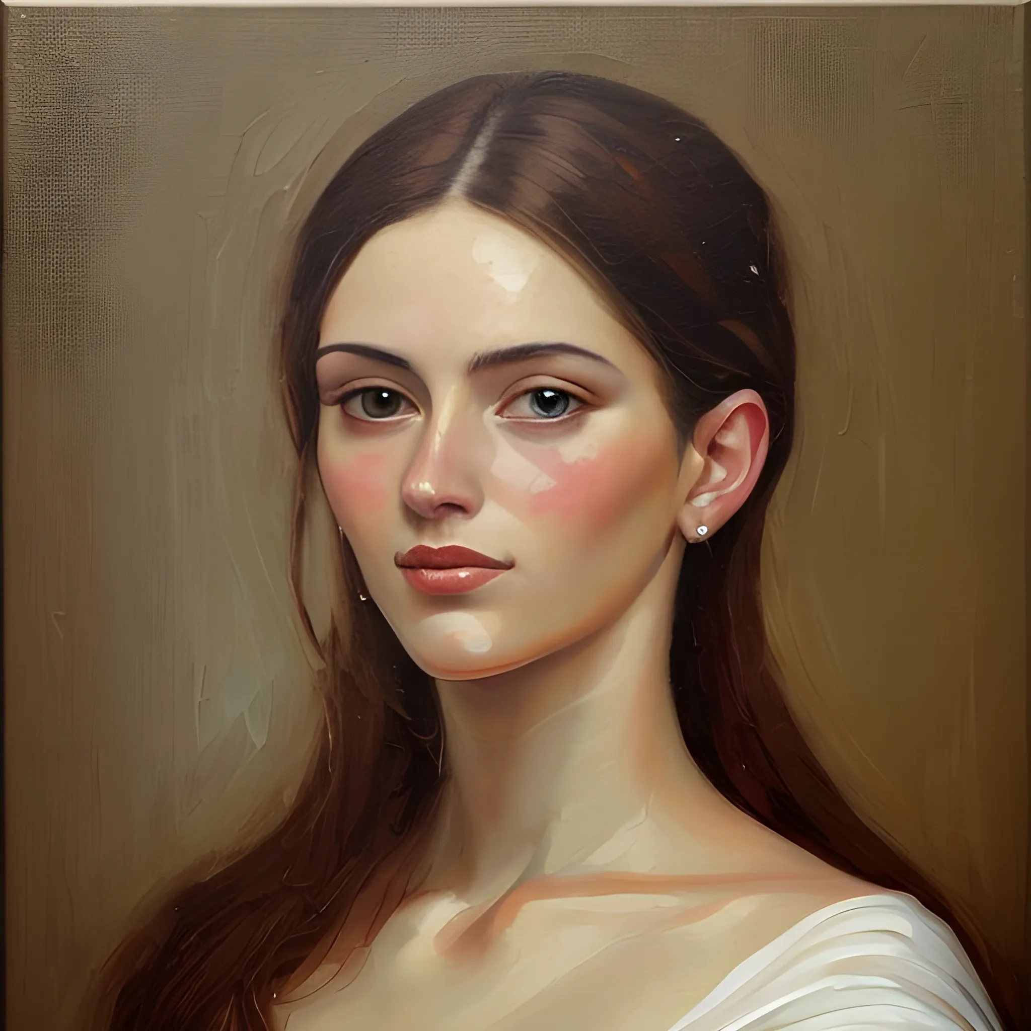 A Very Beautiful Woman Oil Painting Arthub Ai