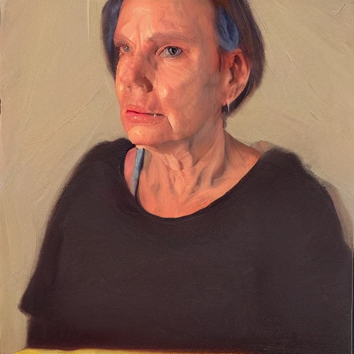 2022 portrait, 3D, Oil Painting
