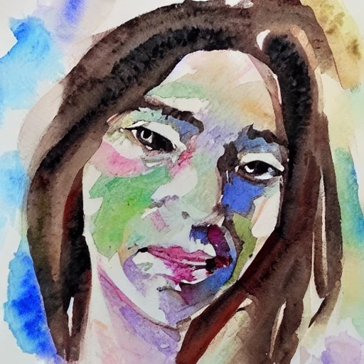 2022 portrait,Water Color