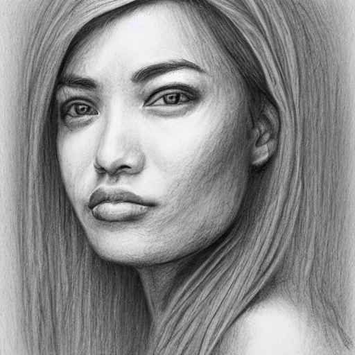 2022 portrait, Pencil Sketch - Arthub.ai