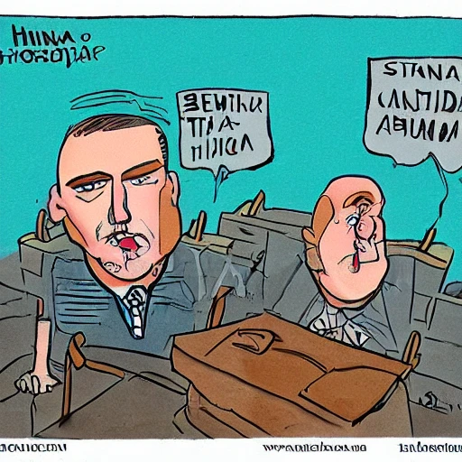 Нина на таможне 
, Cartoon