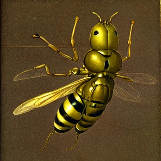 wasp, jheronimus bosch, el jardín de las delicias, 3D