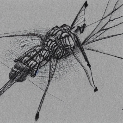 fast-version) How to Draw mosquito - Step by Step Tutorial - YouTube