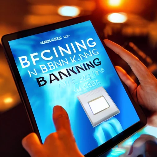 digital banking in the future, fantasy, sci-fi, award winning photo