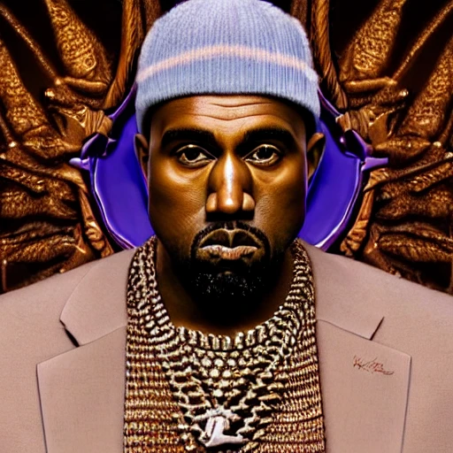 very detailed Hyper realistic 3d photo, of [kanye west as god of wisdom ], highly detailed, digital masterpiece , trippy, 8k, smooth, [sharp focus], fluorescent skin, unreal engine 5 rendered, illustration, cinematic lighting, [high octane render], detailed environment], [extremely detailed face], [perfect human face], high key lighting,  highly detailed, fine detail, intricate, award - winning, fantasy, 3D, [no watermarks], Use Face Correction:10, Use Upscaling: RealESRGAN_x4plus, 