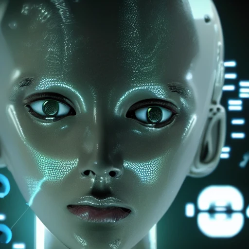 Artificial Intelligence Matrix Alien Very Fine Detail 8k Ci Arthubai 