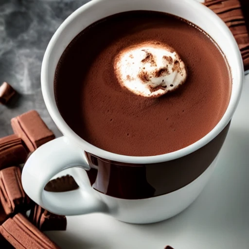 giant mug of hot chocolate