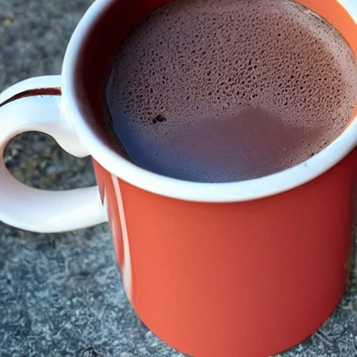giant mug of hot chocolate terrorizes city