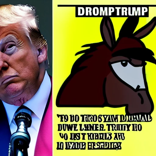 donald trump is a donkey