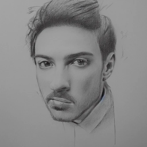 RUBENCHIK VALENTIN, Pencil Sketch