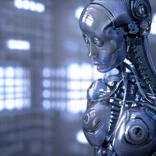 artificial intelligence, matrix, alien, very fine detail, 8k, sharp focus, cinematic lighting, digital art