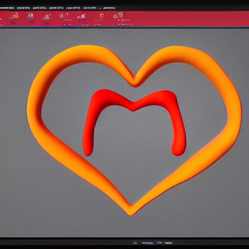 Playdough Renders heart, smooth, 3D, unreal engine 5