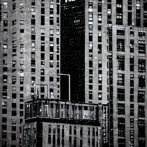 black and white, artistic photography, raining in new-york at day, downtown, empire state building, 8k, cinematic lighting, very fine detail, sharp focus