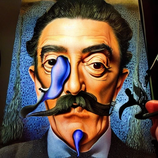 ultra realistic salvador dali style