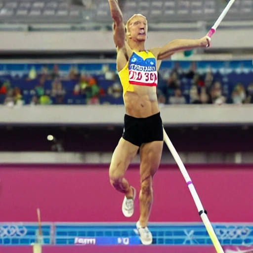pole vaulter, setting world record, olympics