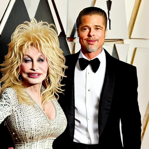 brad pitt, dolly parton