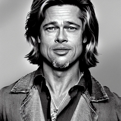 brad pitt head on dolly parton body