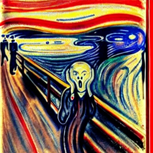 Edvard Munch, scream, Putin
