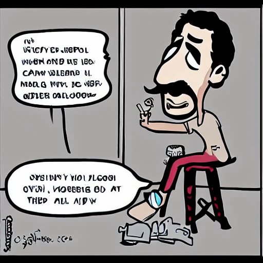 Jim croce, Cartoon, 