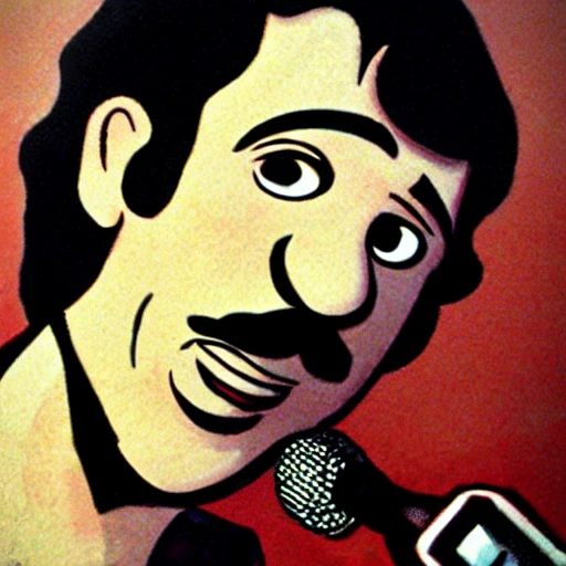 Jim croce, Cartoon, 