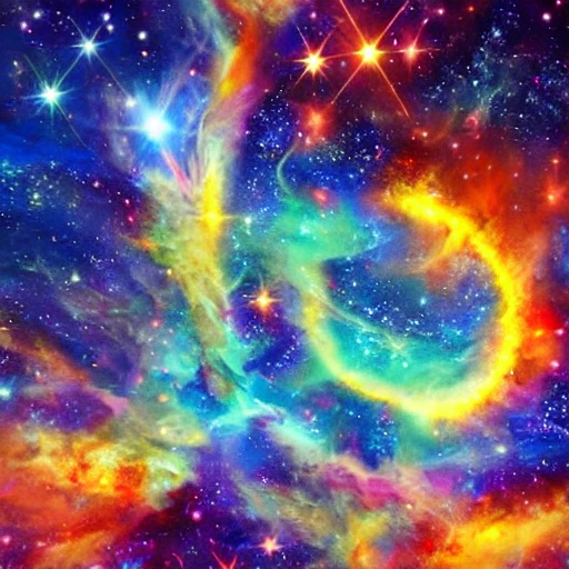 space fire galaxy