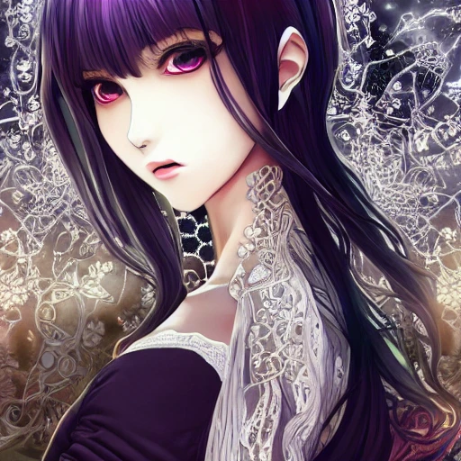 Beautiful Anime Girl Graphic · Creative Fabrica