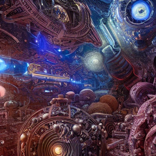 very detailed Hyper realistic photo from afar, of gods of galaxy, art deco, very detailed, very realistic, Detailed and Intricate, Geometric, CGI, PBR, by Philippe Druillet, highly detailed, digital masterpiece, trippy, 8k, smooth, [sharp focus], unreal engine 5 rendered, illustration, cinematic lighting, [high octane render], detailed environment], [high key lighting, highly detailed, fine detail, intricate, award - winning, fantasy, 3D,