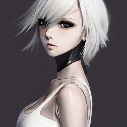 Very detailed, A hyperrealistic portrait concept art of a beautiful anime girl wearing  rubber swimsuit, sci-fi suit, white hair,slender body | | kawaii - cute - fine - face, intricate, elegant, volumetric light, highly detailed. trending on artstation, digital art,pixiv, [[[WLOP]]],{{{pool}}} , 8k wallpaper, {ocean},{{{desert}}},{{{vivid}}}, {{{red}}}, cinema4d, bottom body close up, full body, pastel color, kawaii, beautiful skin, profile
