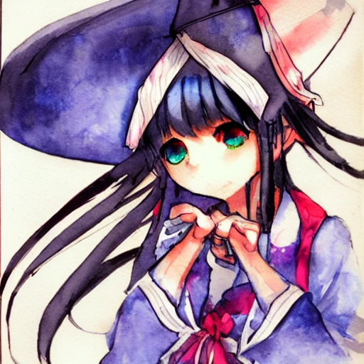 , Water Color ,touhou
