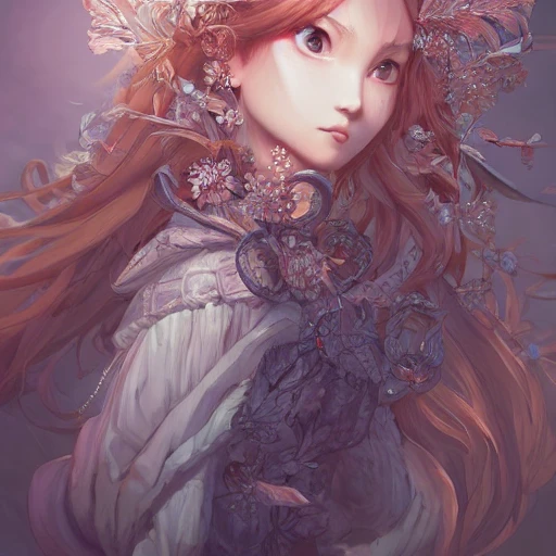 Very detailed. intricate, elegant, highly detailed. trending on artstation, digital art, by Tsubaki Jushirou, Rossdraws, James Jean, Andrei Riabovitchev, Marc Simonetti, Tsubaki Jushirou