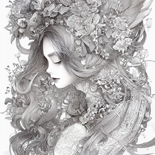 Very detailed. intricate, elegant, highly detailed. trending on artstation, digital art, by Nora Higuma, Rossdraws, James Jean, Andrei Riabovitchev, Marc Simonetti, Tsubaki Jushirou