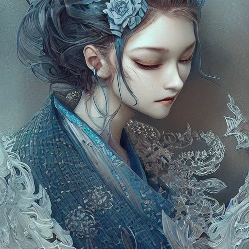 Very detailed. intricate, elegant, highly detailed. trending on artstation, digital art, by Nora Higuma, Rossdraws, James Jean, Andrei Riabovitchev, Marc Simonetti, Tsubaki Jushirou