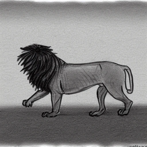Details 152+ lion pencil drawing outline latest