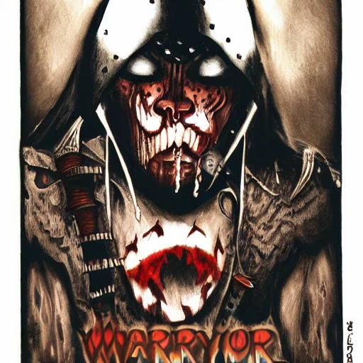 scary warrior