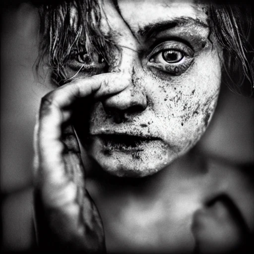 prostitute, dirty, showing, sodusing, photo, ambient light, Nikon 14mm f/1.8G, by Lee Jeffries