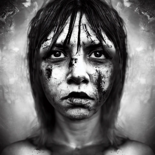 prostitute, dirty, full body, money, photo, ambient light, Nikon 14mm f/1.8G, by Lee Jeffries