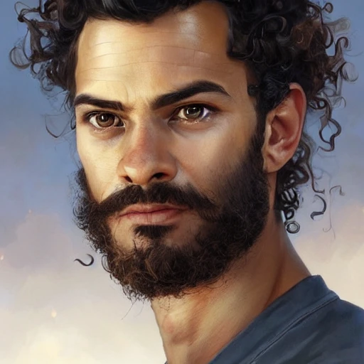 pedro sánchez
beautiful, strong, mixed race, curly hair, beard, male, face, head shot, fantasy, highly detailed, digital painting, artstation, concept art, smooth, sharp focus, illustration, art by artgerm and greg rutkowski and alphonse mucha 