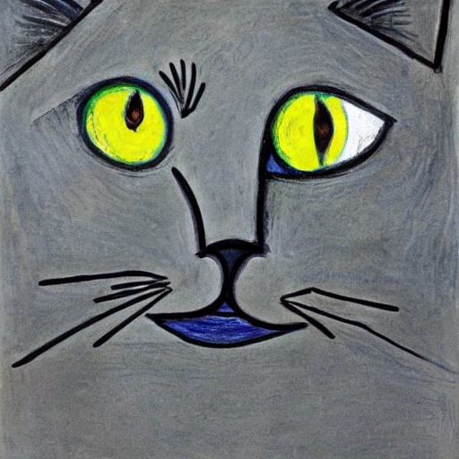 The Cat by Pablo Picasso