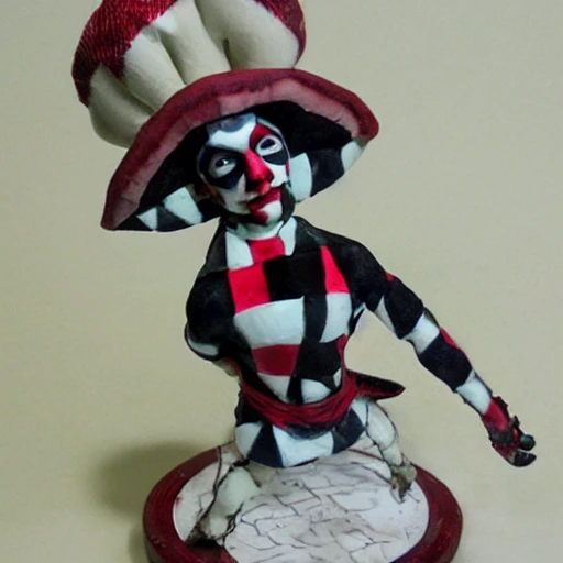 Realistic Harlequin Jester