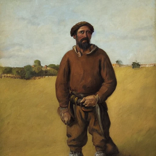 portrait of a spanish peasant