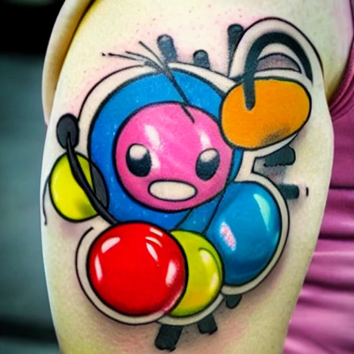 Gumball tattoo