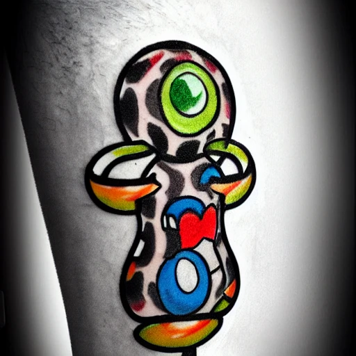 Gumball tattoo