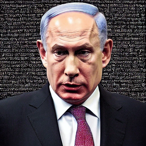 bibi netanyahu, IRAN, Putin, dark, , Trippy