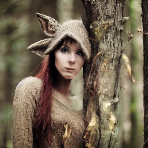 woman elfe, perfect face,noble,in forest, fantasy
