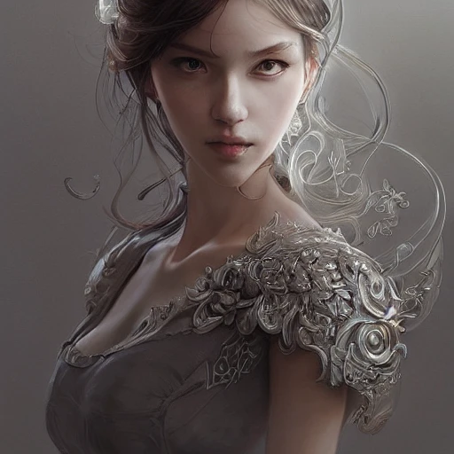 Very detailed. intricate, elegant, highly detailed. trending on artstation, digital art, by Stanley Artgerm Lau, WLOP, Rossdraws, James Jean, Andrei Riabovitchev, Marc Simonetti, Yoshitaka Amano, Sketch, Graphite