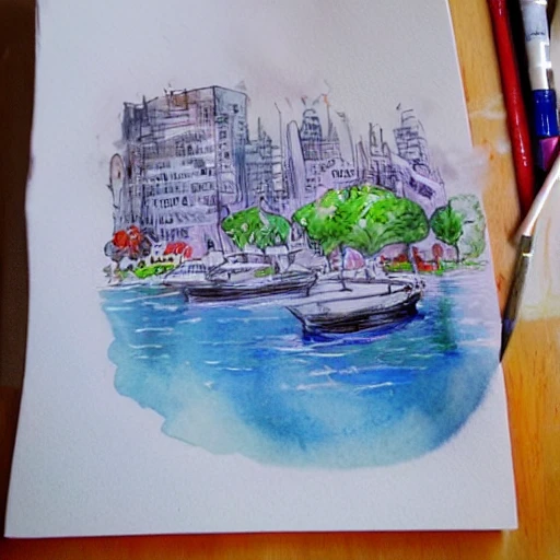 , Cartoon, Water Color, 3D